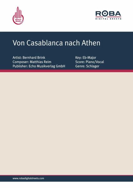 Von Casablanca nach Athen (eBook, PDF) Von Casablanca nach Athen (eBook, PDF)