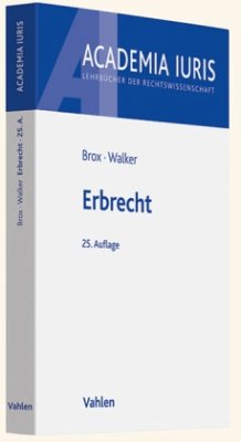 Erbrecht - Brox, Hans; Walker, Wolf-Dietrich