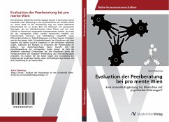 Evaluation der Peerberatung bei pro mente Wien - Dabernig, Karin