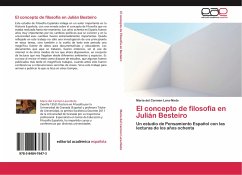 El concepto de filosofía en Julián Besteiro - Lara-Nieto, María del Carmen