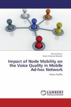 Impact of Node Mobility on the Voice Quality in Mobile Ad-hoc Network