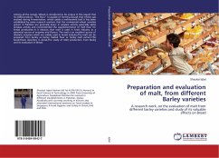 Preparation and evaluation of malt, from different Barley varieties