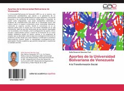 Aportes de la Universidad Bolivariana de Venezuela - Sánchez Font, Sofía Dessireé