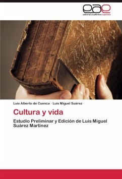 Cultura y vida - Cuenca, Luis Alberto de;Suárez, Luis M.