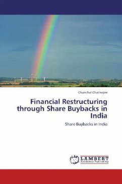 Financial Restructuring through Share Buybacks in India - Chatterjee, Chanchal