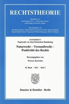 Cover Naturrecht - Vernunftrecht - Positivität des Rechts.