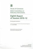 Select Committee on Statutory Instruments - All: 8th Report, Session 2010-12