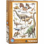Eurographics 6000-0099 - Dinosaurier des Jura , Puzzle, 1.000 Teile