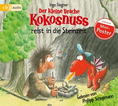 Der kleine Drache Kokosnuss reist in die Steinzeit / Die Abenteuer des kleinen Drachen Kokosnuss Bd.18 (Audio-CD) - Siegner, Ingo