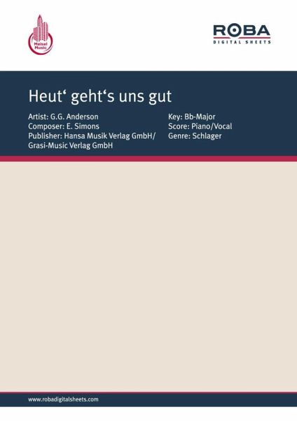 Heut' geht's uns gut (eBook, PDF) Heut' geht's uns gut (eBook, PDF)