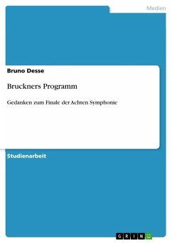 Bruckners Programm