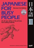 Japanese for Busy People III: Revised 3rd Edition 1 CD Attached