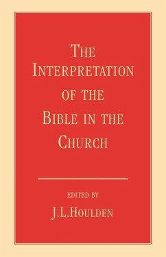 Cover The Interpretation of the Bible in the Church