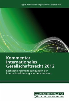 Kommentar Internationales Gesellschaftsrecht 2012 - Ben Holland, Trygve;Osterloh, Ingo;Peth, Svende