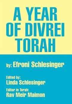 A Year of Divrei Torah - Schlesinger, Efroni