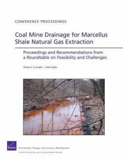 Coal Mine Drainage for Marcellus Shale Natural Gas Extraction - Curtright, Aimee E; Giglio, Kate