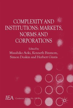 Complexity and Institutions
