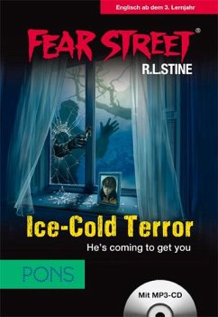 Ice-Cold Terror. Buch inkl. MP3-CD - PONS Fear Street - Ice-Cold Terror