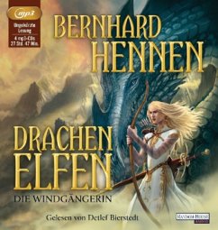 Die Windgängerin / Drachenelfen Bd.2 (4 MP3-CDs) - Hennen, Bernhard