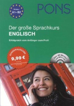 PONS Der große Sprachkurs Englisch, m. MP3-CD