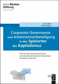 Corporate Governance und Arbeitnehmerbeteiligung in den Spielarten des Kapitalismus - Lippert, Inge;Jürgens, Ulrich