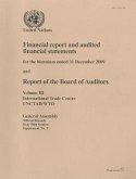 Financial Report and Audited Financial Statements for the Biennium Ended 31 December 2009 and Report of the Board of Auditors, Volume 3