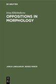 Oppositions in Morphology