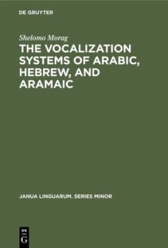 The Vocalization Systems of Arabic, Hebrew, and Aramaic - Morag, Shelomo