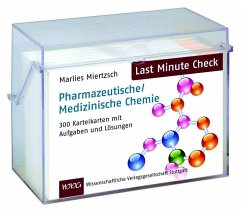 Pharmazeutische/Medizinische Chemie, Karteikarten - Miertzsch, Marlies