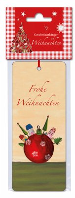 Cover Geschenkanhänger zu Weihnachten