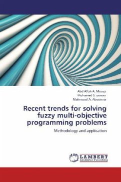 Recent trends for solving fuzzy multi-objective programming problems
