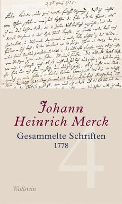 Gesammelte Schriften - Merck, Johann Heinrich