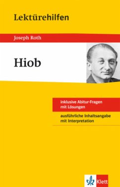 Klett Lektürehilfen Joseph Roth, Hiob - Kaltenbach, Elisabeth