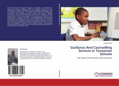 Guidance And Counselling Services In Tanzanian Schools - Kano, Erasto