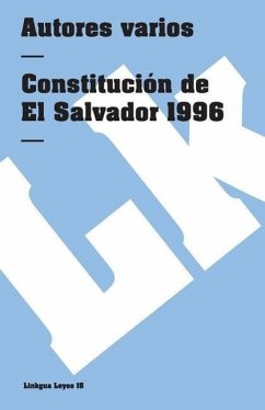Constitución de El Salvador 1996 - Linkgua