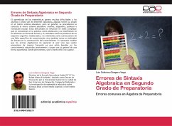 Errores de Sintaxis Algebraica en Segundo Grado de Preparatoria