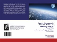 Dust in Atmospheric Aerosols Related to Radiative Transfer Algorithm