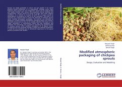 Modified atmospheric packaging of chickpea sprouts