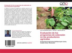 Evaluación de los programas de extensión en los productores agrícolas - Montiel Rincón, Erick José;Sánchez Barrios, Noraima J.