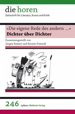 Cover »Die eigene Rede des andern ...«