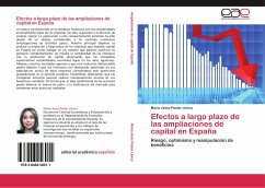 Efectos a largo plazo de las ampliaciones de capital en España - Pastor Llorca, Maria Jesús