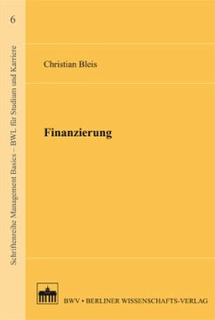 Finanzierung - Bleis, Christian