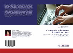 A comparison between ASP.NET and PHP - Angepat, Mridula;Prabha Chandran, Sneha