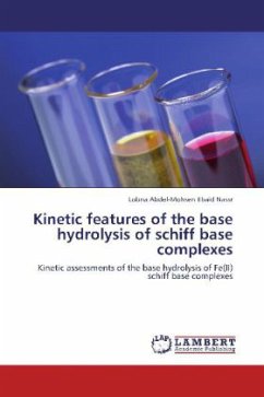 Kinetic features of the base hydrolysis of schiff base complexes