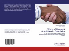 Effects of Merger & Acquisition in Companies