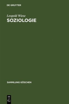 Soziologie - Wiese, Leopold