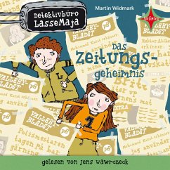 Das Zeitungsgeheimnis / Detektivbüro LasseMaja Bd.7 (1 Audio-CD) - Widmark, Martin