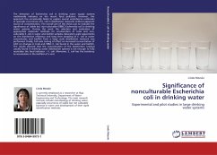 Significance of nonculturable Escherichia coli in drinking water