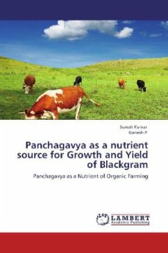 Panchagavya as a nutrient source for Growth and Yield of Blackgram