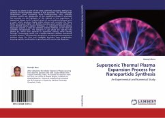 Supersonic Thermal Plasma Expansion Process for Nanoparticle Synthesis